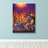 風景 キャンバスプリント (インサイチュ (ウッドフロア))