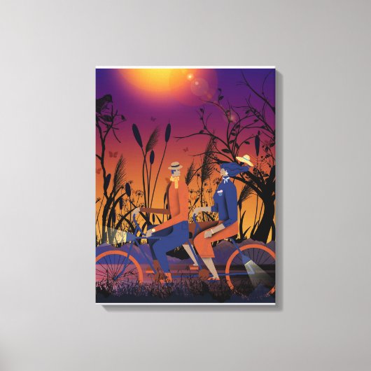 風景 キャンバスプリント (正面)