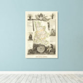 風景 キャンバスプリント (インサイチュ (ウッドフロア))