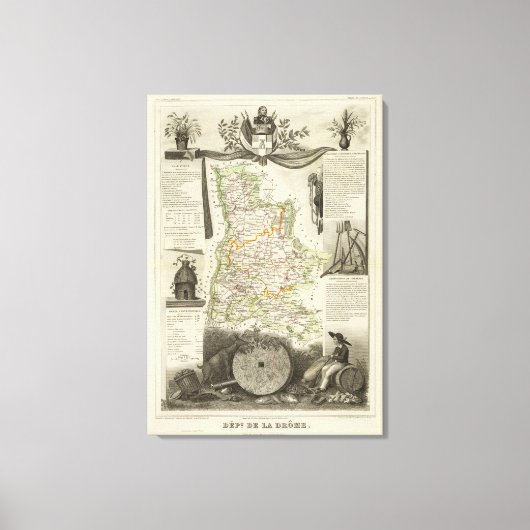 風景 キャンバスプリント (正面)