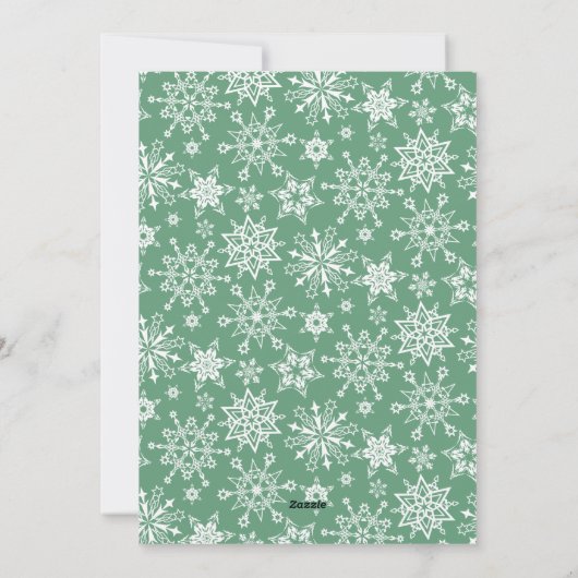 風景 クリスマス wreath ホーリー ベリー 松林 (裏面)