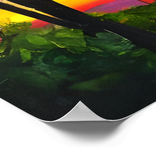 風景 ポスター (角)