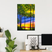 風景 ポスター (ホームオフィス)