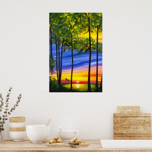 風景 ポスター (キッチン)