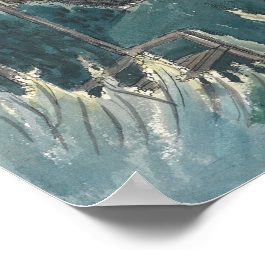 風景 ポスター (角)