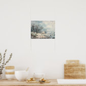 風景：冬 ポスター (キッチン)