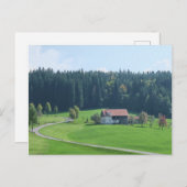 風景,自然,ババリア,ドイツ,アルプス,旅行, ポストカード (正面/裏面)