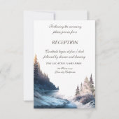 風景,自然,森の披露宴   招待状 (正面)