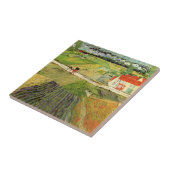 風景、馬車、列車 ヴィンセント・ヴァン・ゴッホ タイル (側面)