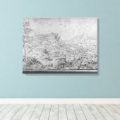 風景， 1553 キャンバスプリント (インサイチュ (ウッドフロア))