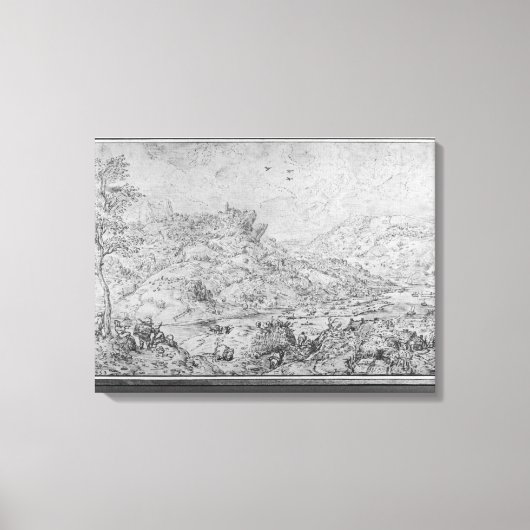 風景， 1553 キャンバスプリント (正面)