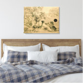 風景， 1771 キャンバスプリント (インサイチュ (寝室))