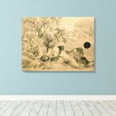 風景， 1771 キャンバスプリント (インサイチュ (ウッドフロア))