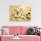 風景， 1771 キャンバスプリント (インサイチュ (リビング))