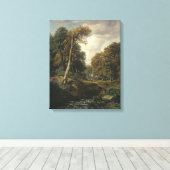風景， 1850 キャンバスプリント (インサイチュ (ウッドフロア))