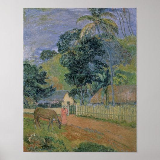 風景， 1899 ポスター (正面)