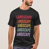 風景 Tシャツ (正面)