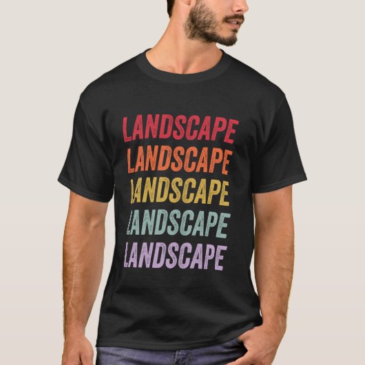 風景 Tシャツ (正面)