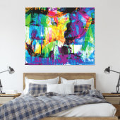 風景IV. キャンバスプリント (インサイチュ (寝室))