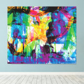 風景IV. キャンバスプリント (インサイチュ (ウッドフロア))