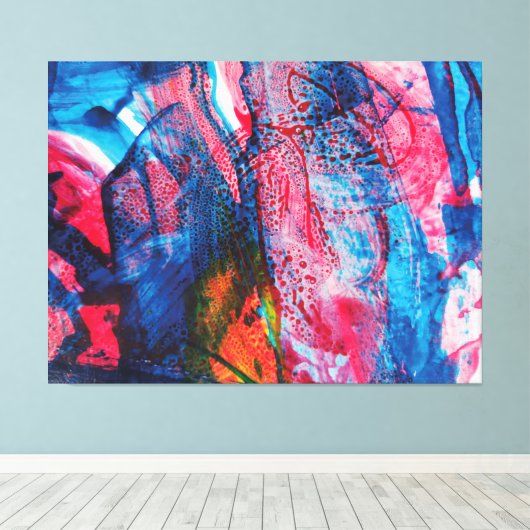 風景IX. キャンバスプリント (インサイチュ (ウッドフロア))