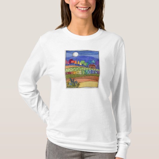 風景Tシャツ Tシャツ (正面)