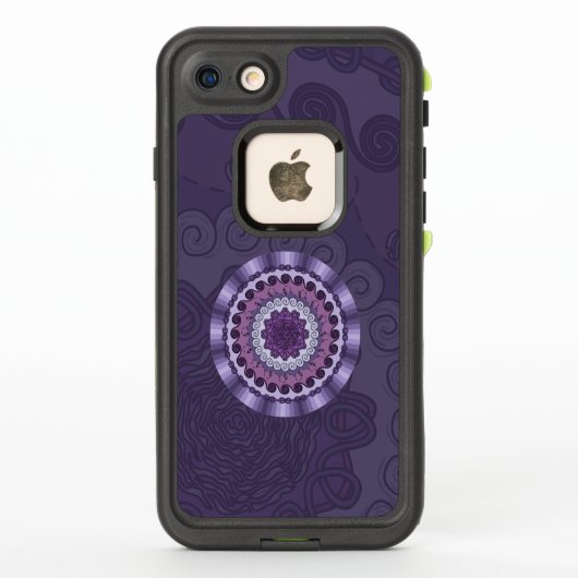 風曼荼羅 Lifeproof カー iPhoneケース (裏面)