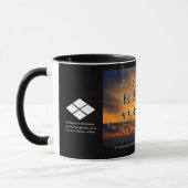 風林火山マグカップ(Fūrinkazan)：Mug マグカップ (左)