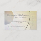 風水のbuisnesscard 名刺 (裏面)