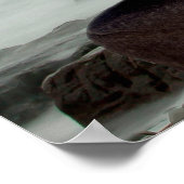 風水ストーンコーストスピリチュアリティ ポスター (角)