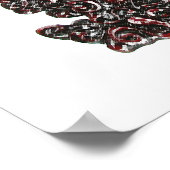 風水ドラゴン&フェニックス ポスター (角)