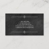 風水バグアパクアロータス花びら 名刺 (裏面)