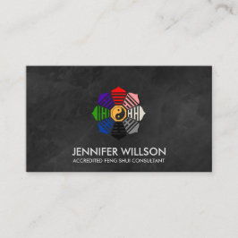 風水バグアパクアロータス花びら 名刺