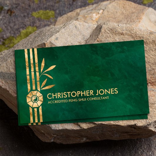 風水バグア/パクアとラッキー竹 名刺