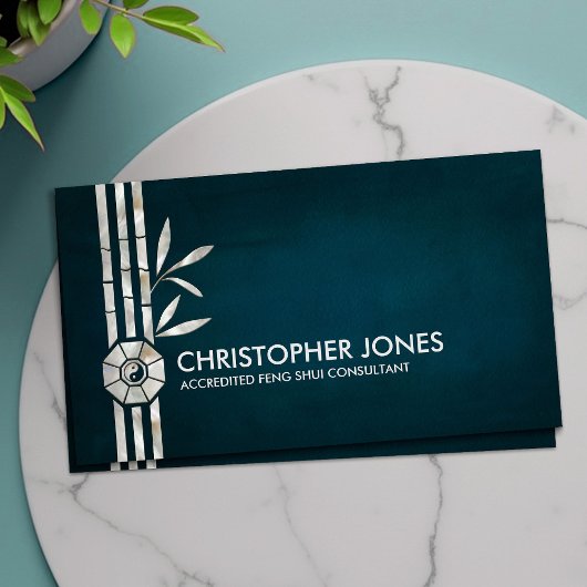 風水バグア/パクアとラッキー竹 名刺