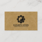 風水バグア/パクアロータスマンダラ 名刺 (正面)