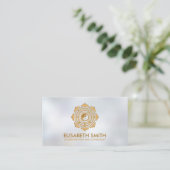 風水バグア/パクアロータスマンダラ 名刺 (スタンド正面)