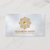 風水バグア/パクアロータスマンダラ 名刺 (正面)