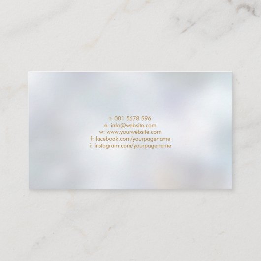 風水バグア/パクアロータスマンダラ 名刺 (裏面)