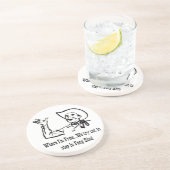 風水ユーモアコースター コースター (側面)