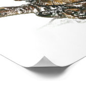 風水三亀 – 金ゴールド ポスター (角)