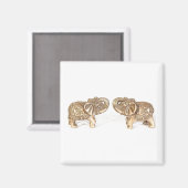 風水二重象 マグネット (正面/裏面)