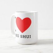 風水大好き コーヒーマグカップ (正面左)