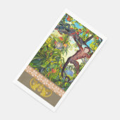 風水2025年新年紙ナプキン/ゲストタオル (コーナー)