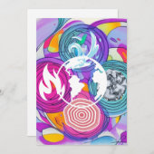 風水 シーズンカード (正面/裏面)