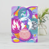 風水 シーズンカード (スタンド正面)