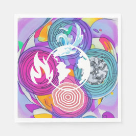 風水 スタンダードランチョンナプキン