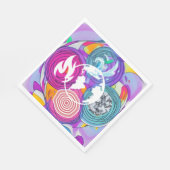 風水 スタンダードランチョンナプキン (角)