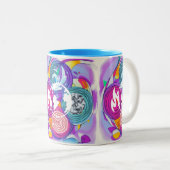 風水 ツートーンマグカップ (正面右)