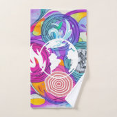 風水 バスタオルセット (ハンドタオル)